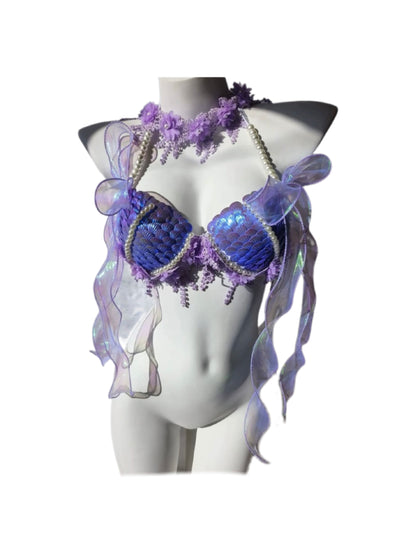 Indigo Mermaid Outfit Set