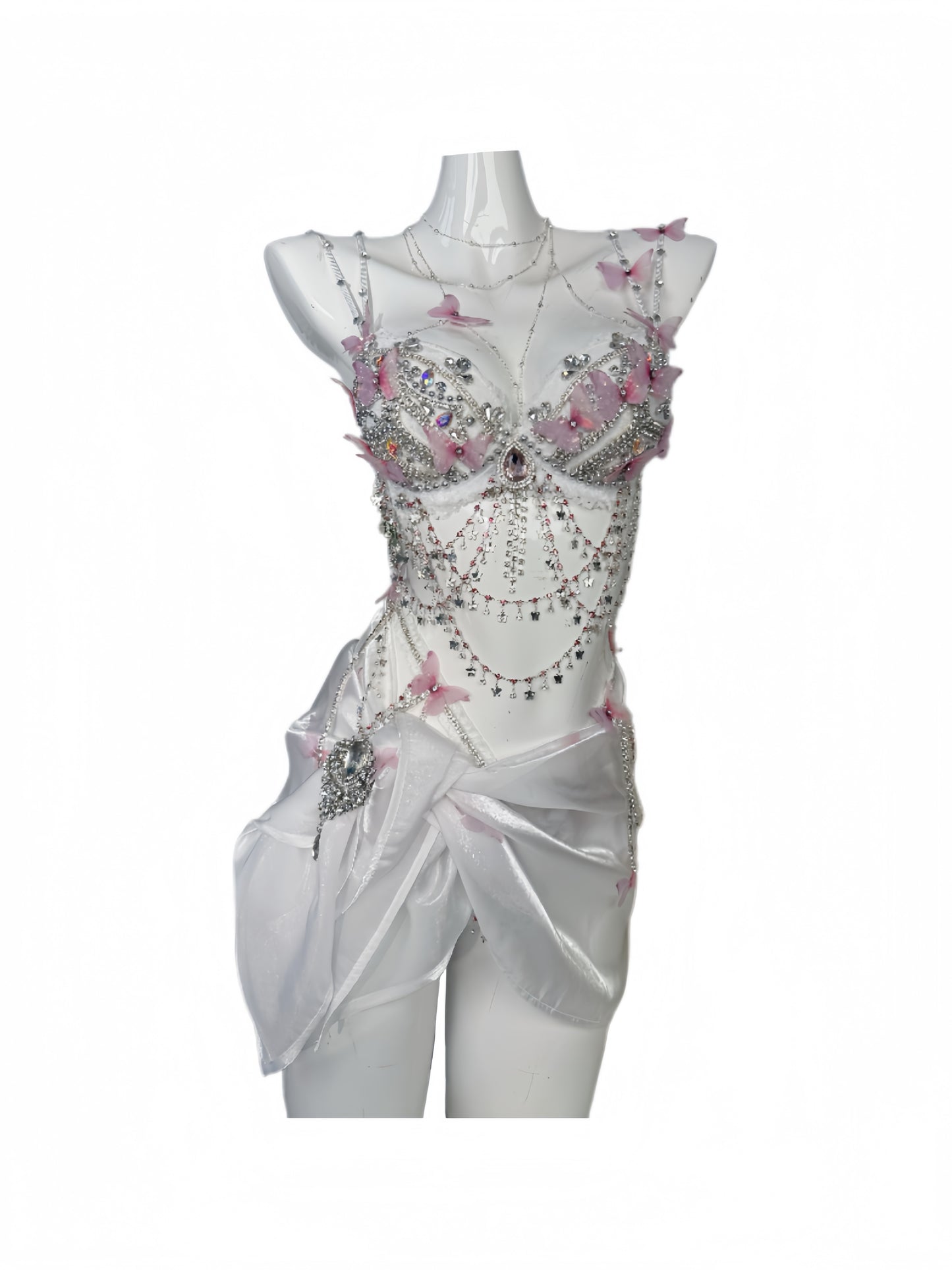 Pink Butterfly Cover Up